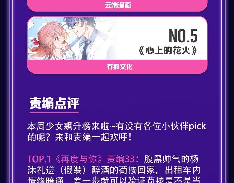 《再度与你》荣登综合榜第一！