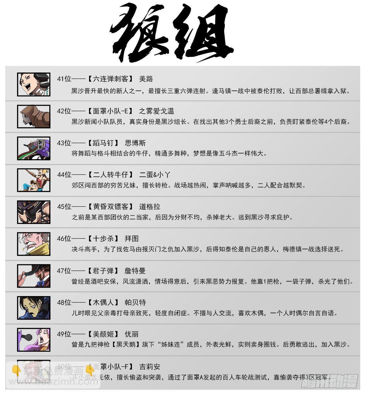 狼组合照