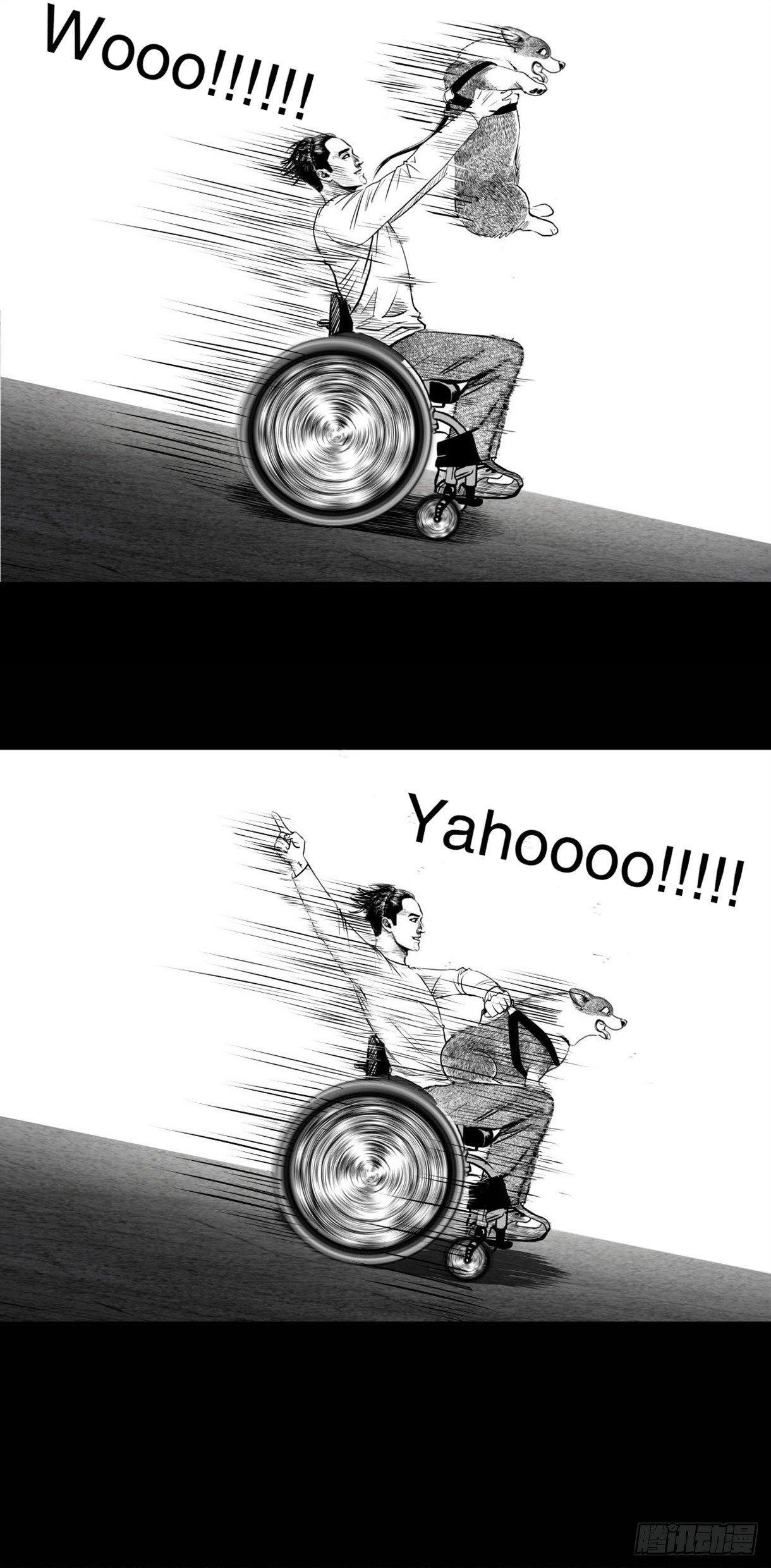 残疾人飙车
