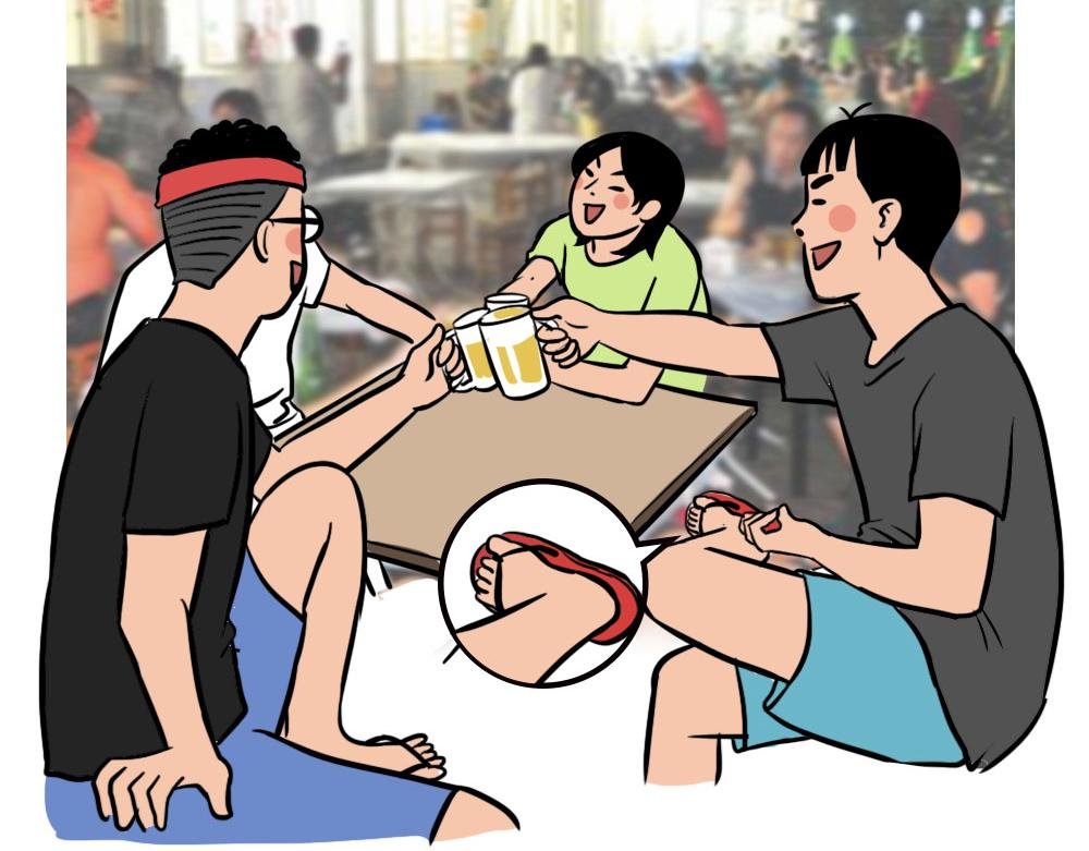 在广东，怎样穿拖鞋才更像有钱人