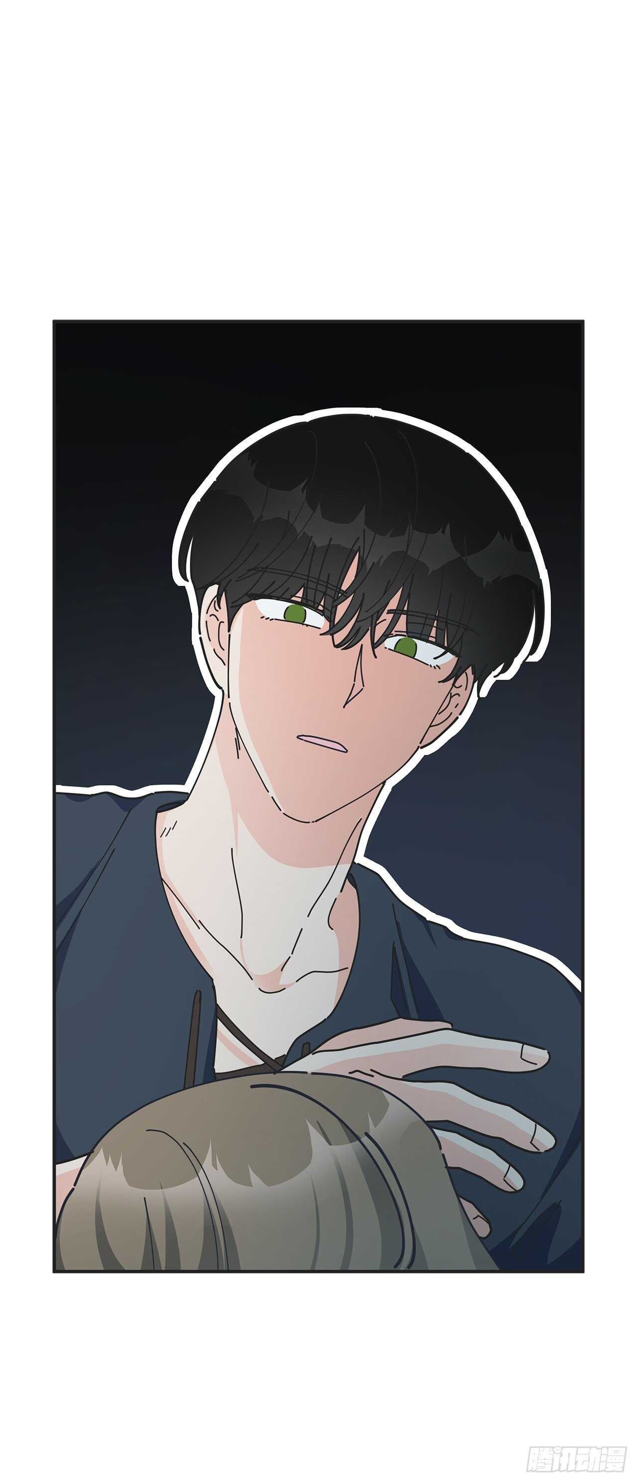 48.他害羞了？