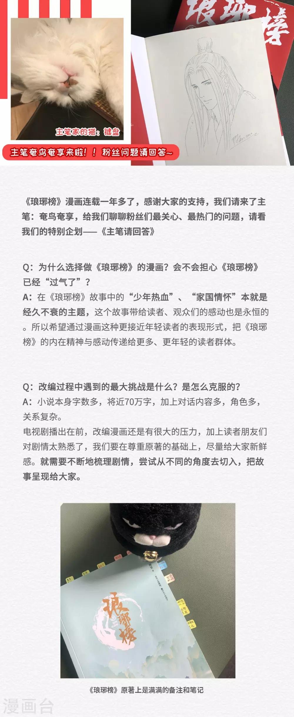番外 主笔问答