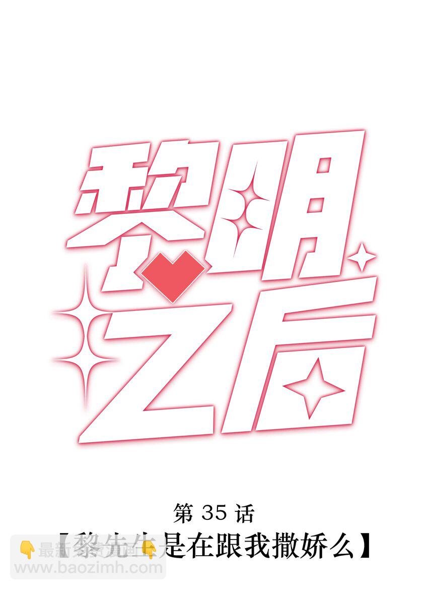 035 黎先生是在和我撒娇么