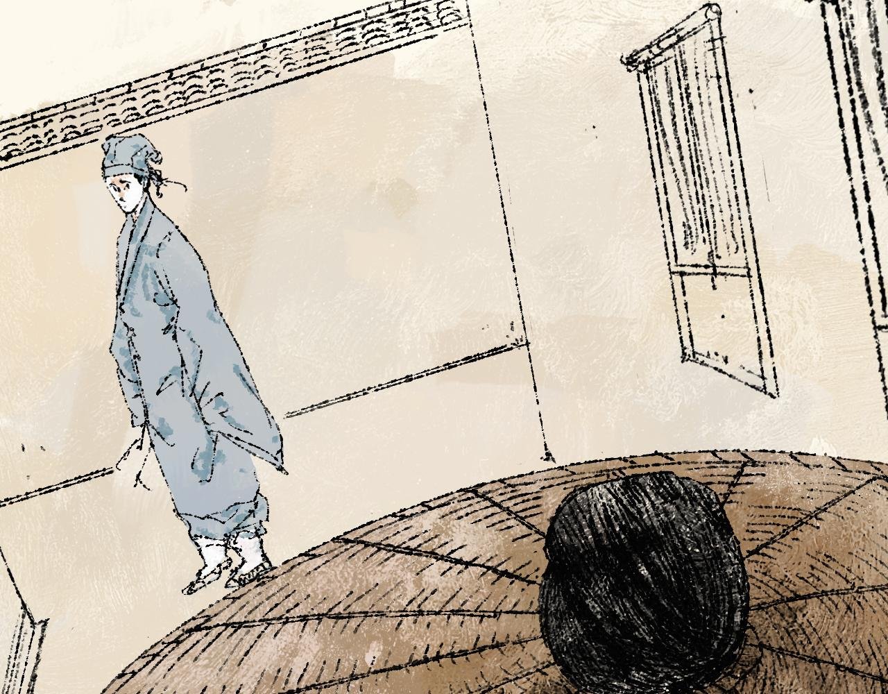 第四话：持画美人