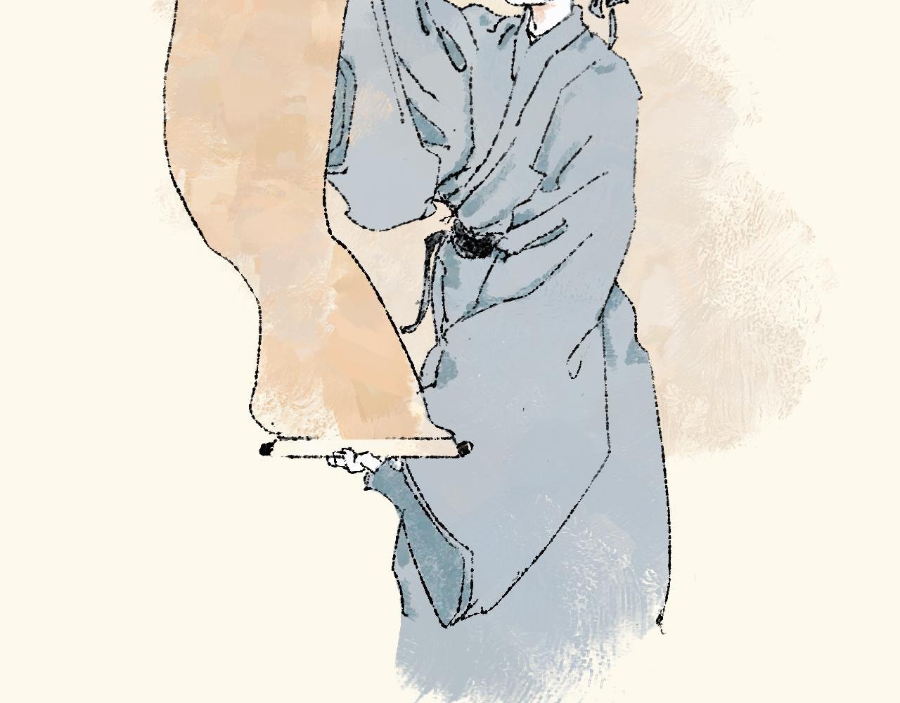 第四话：持画美人