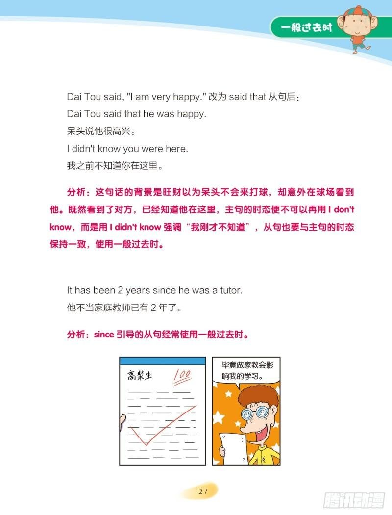 69 一般过去时（2）