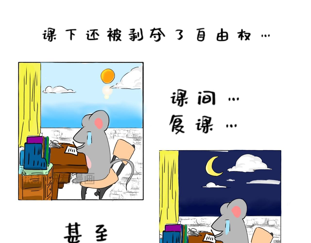 在学校的某一天