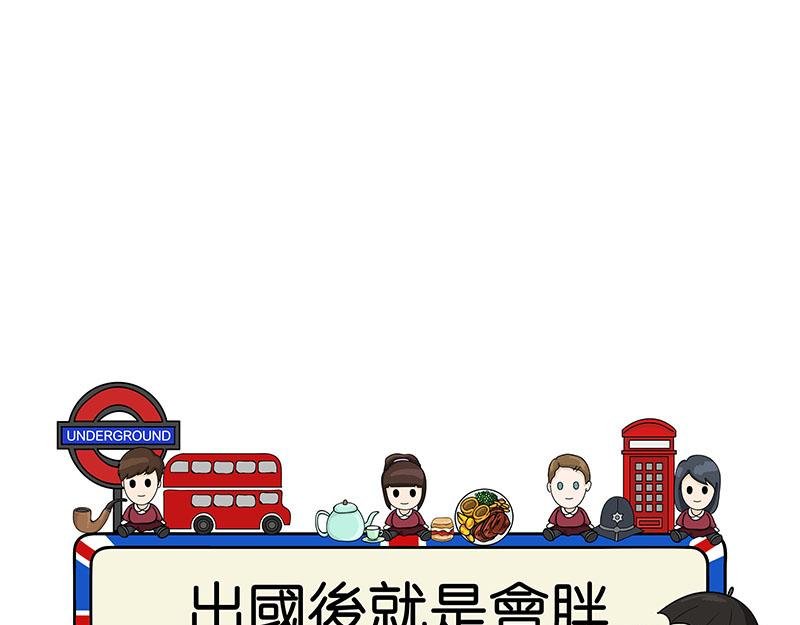 出国后就是会胖