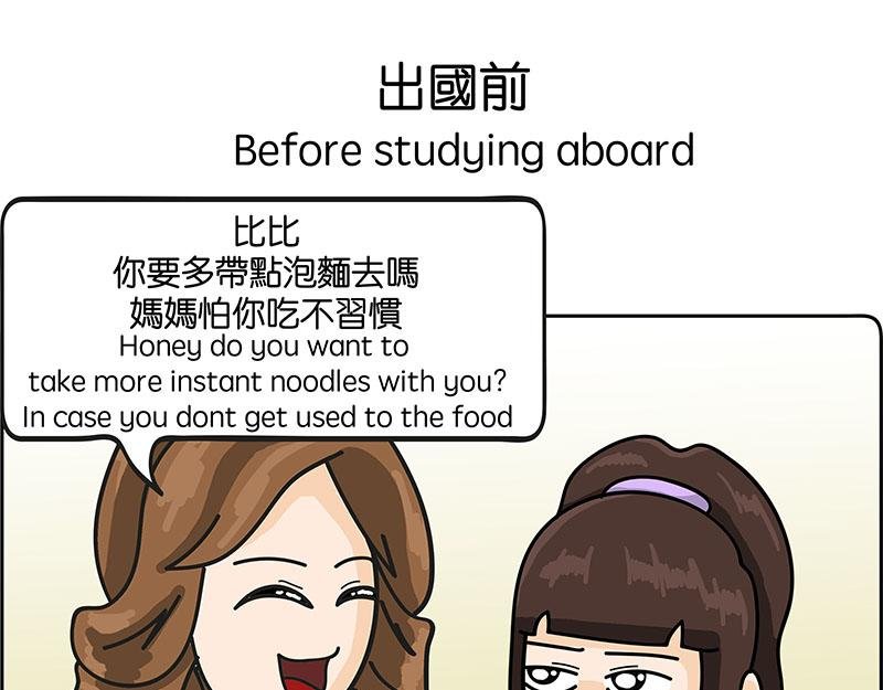 出国后就是会胖