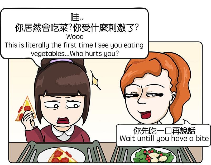 出国后就是会胖