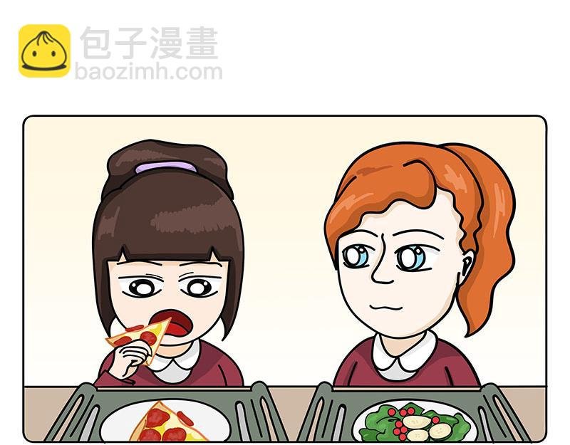 出国后就是会胖