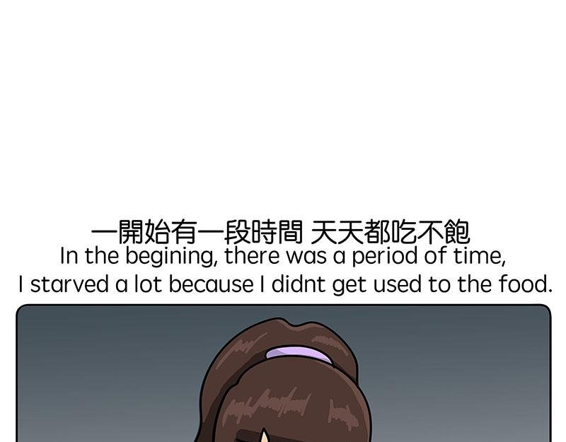 出国后就是会胖