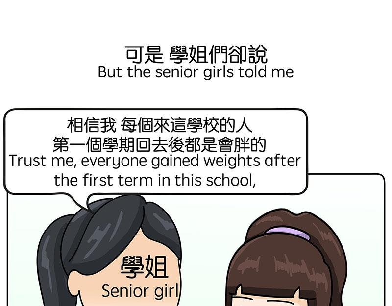 出国后就是会胖
