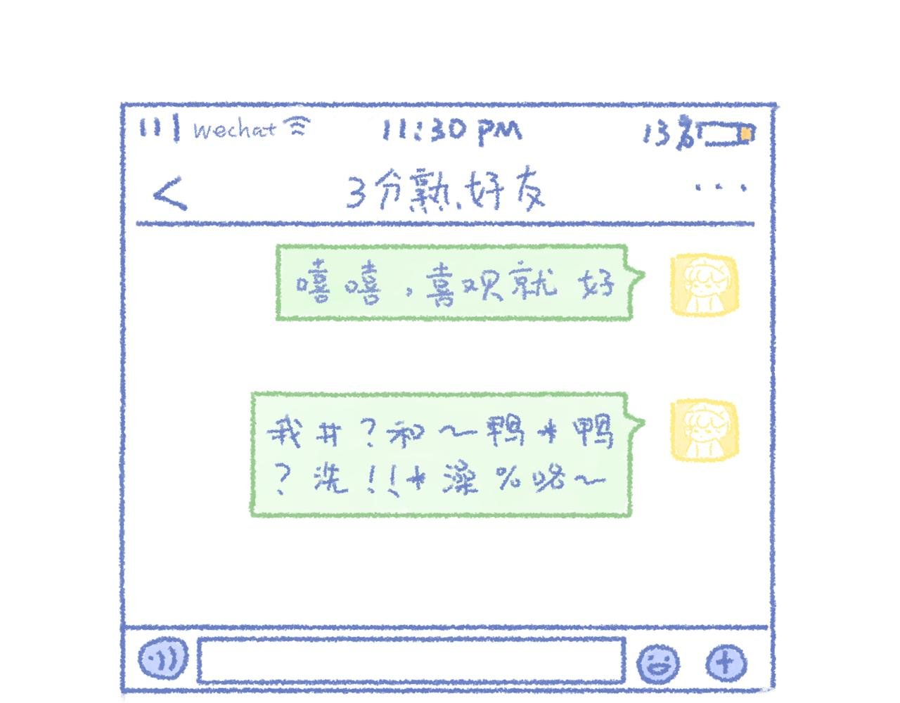 第2话 朋友之间聊天的区别对待