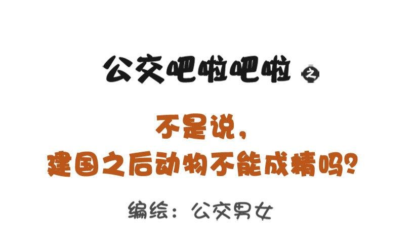 不是说，建国之后动物不能成精吗？