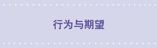 103 行为与期望