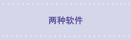 69 两种软件