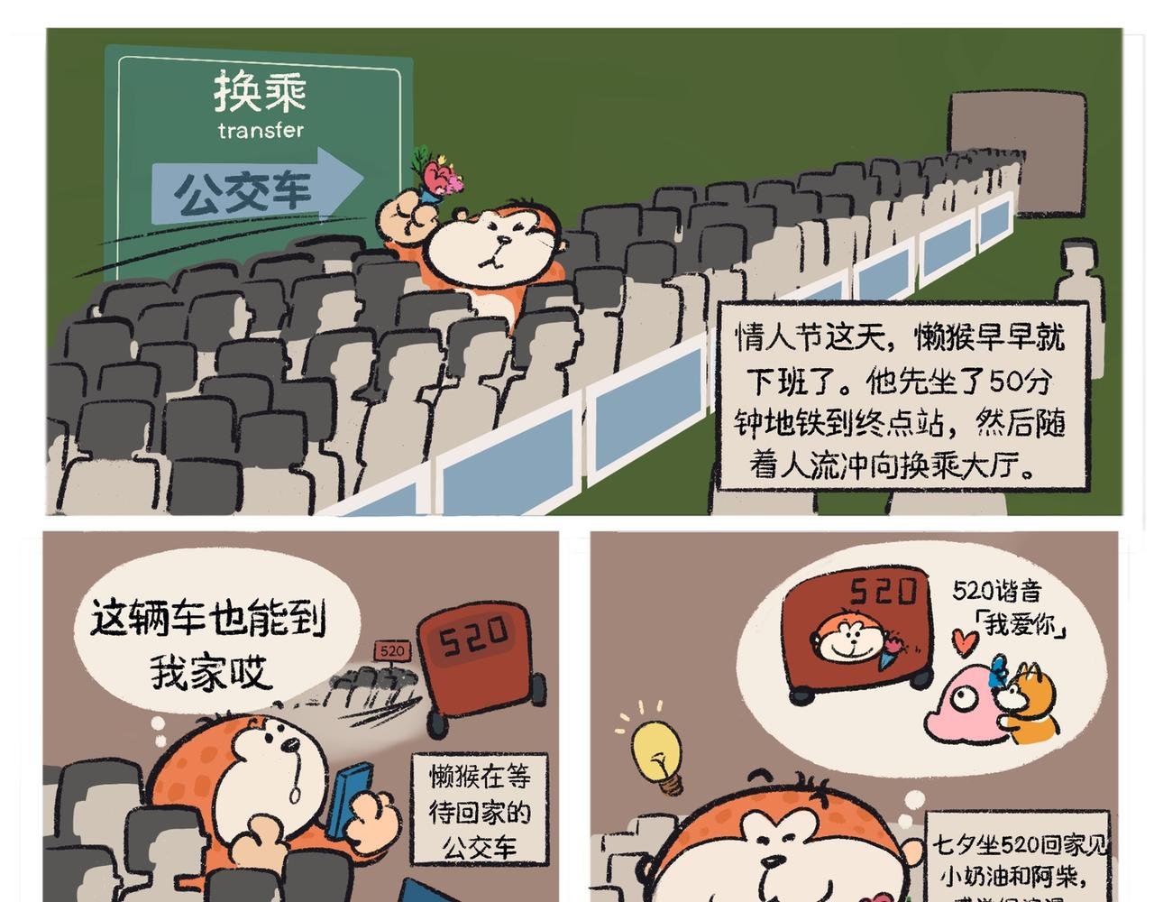 懒猴情人节