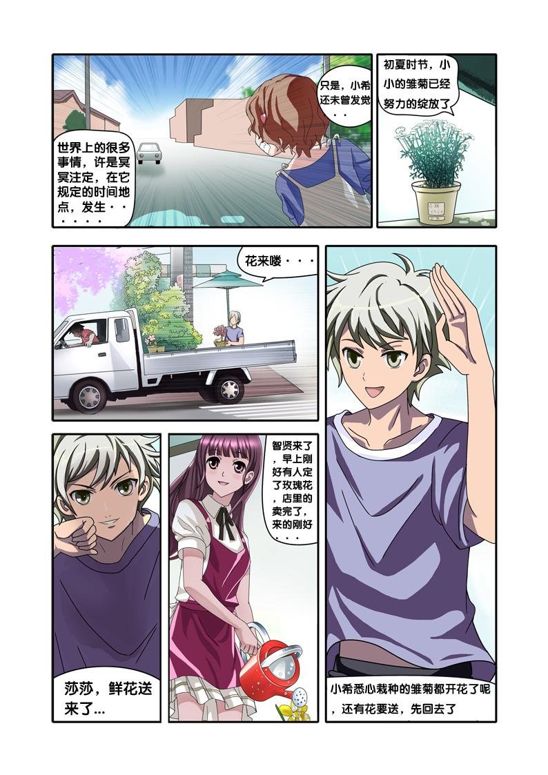 叶子花开