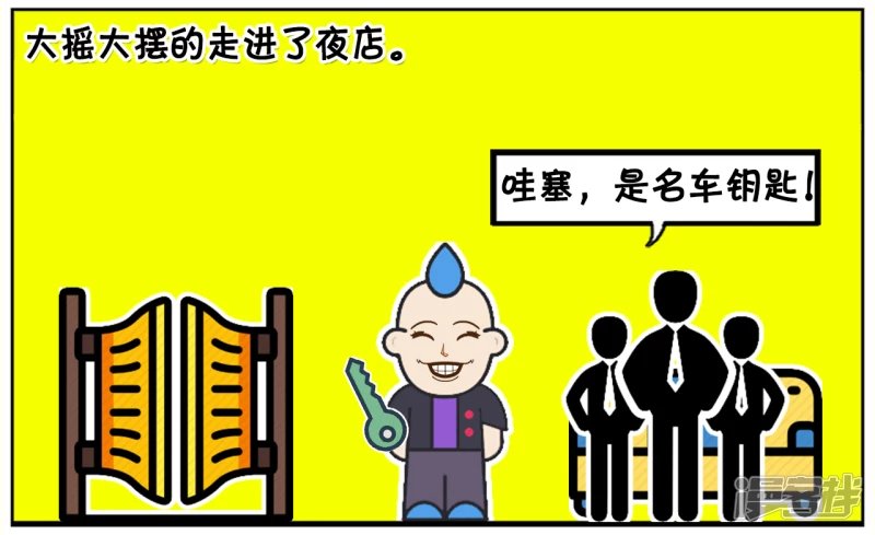 穷小子武洋买了一把跑车钥匙