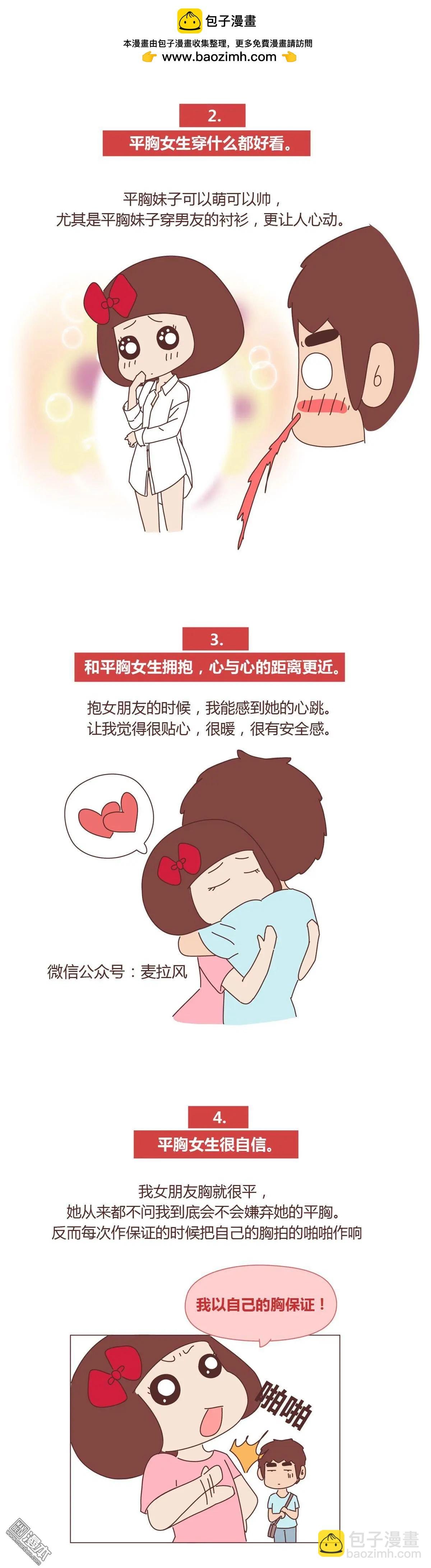 第378回 男生喜欢平胸的十大理由