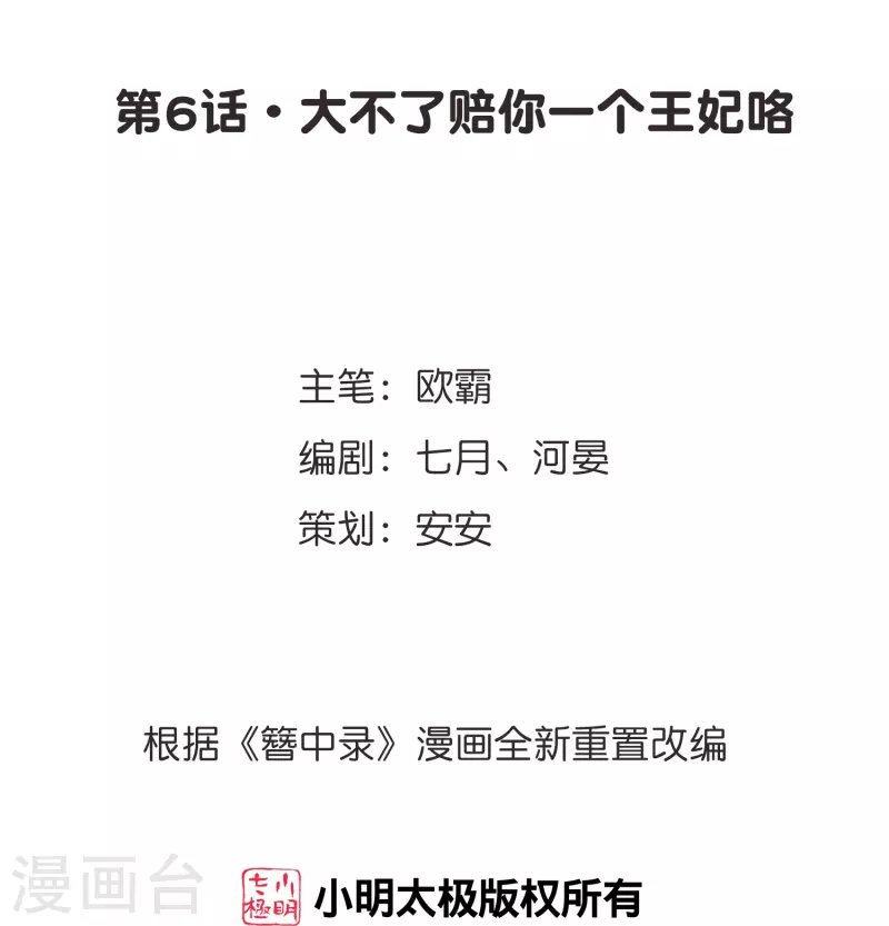 第6话 大不了赔你一个王妃咯