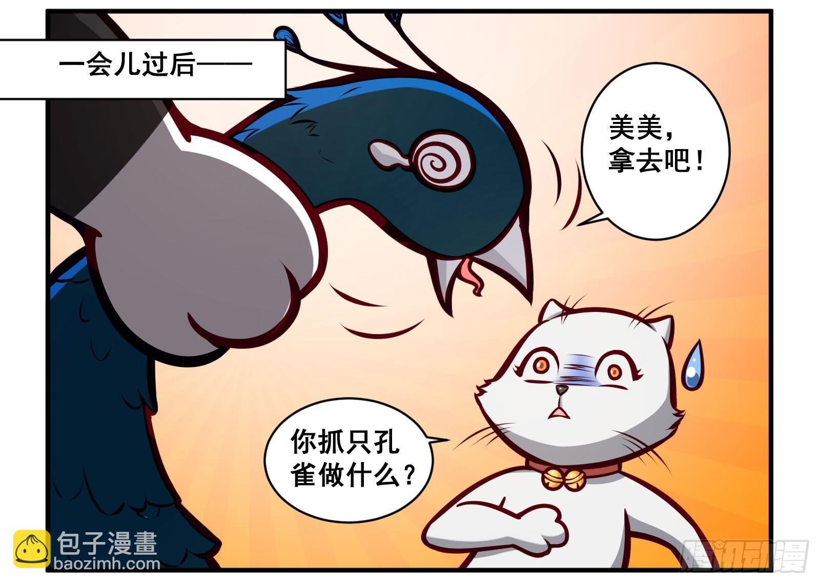 孔雀会开屏