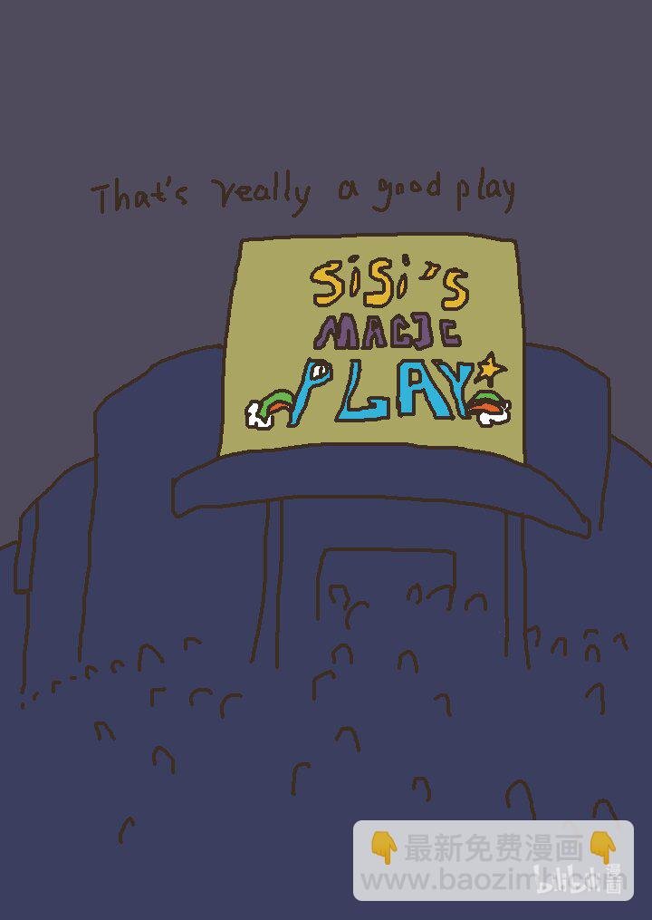 Face It's a magic show by Sisi, who's from an unknown world and pure as evil, enjoying play humans