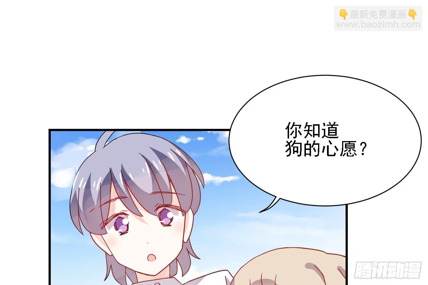 骑在狗背上的男孩