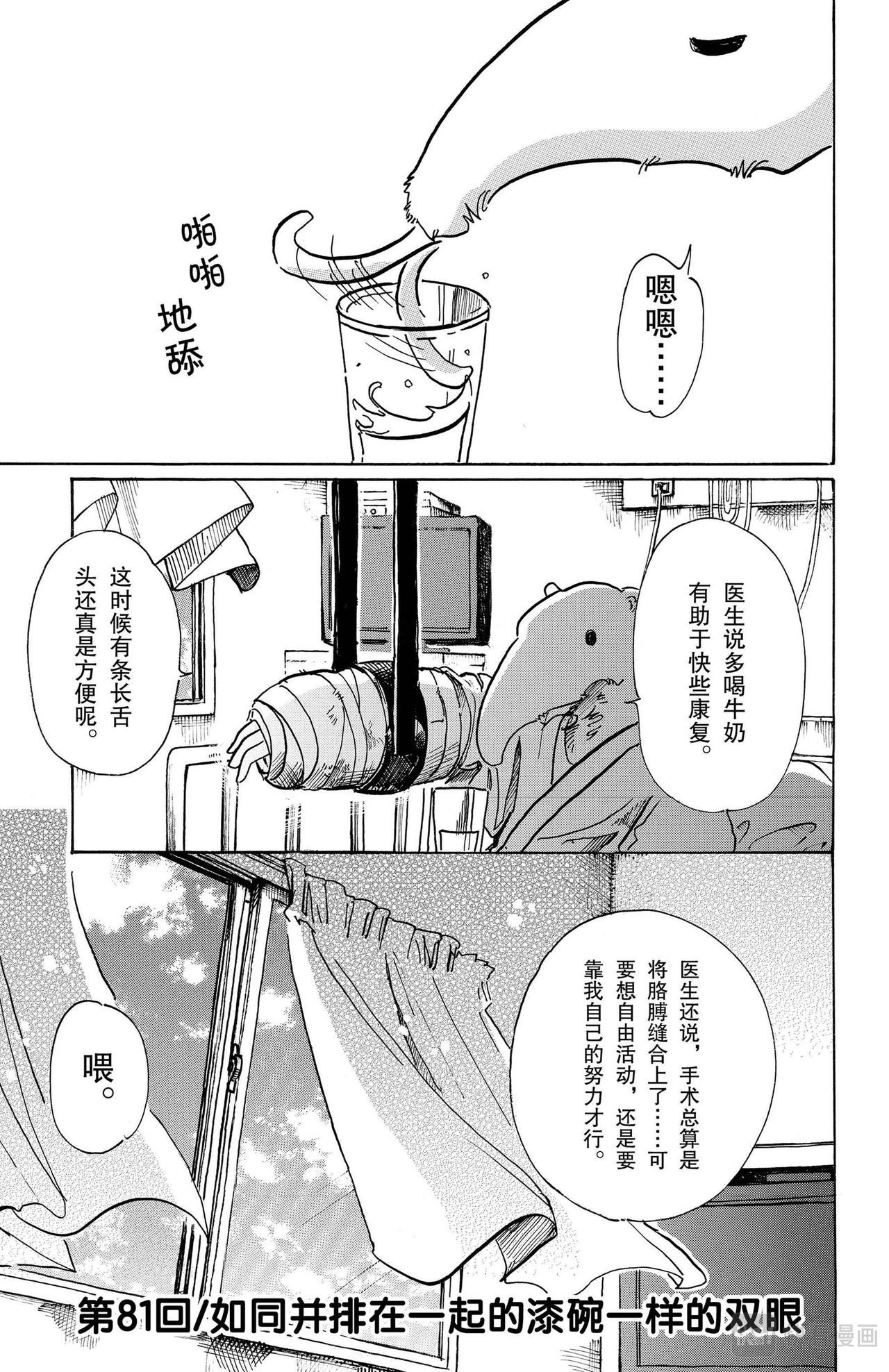 第81话 如同并排在一起的漆碗一样的双眼