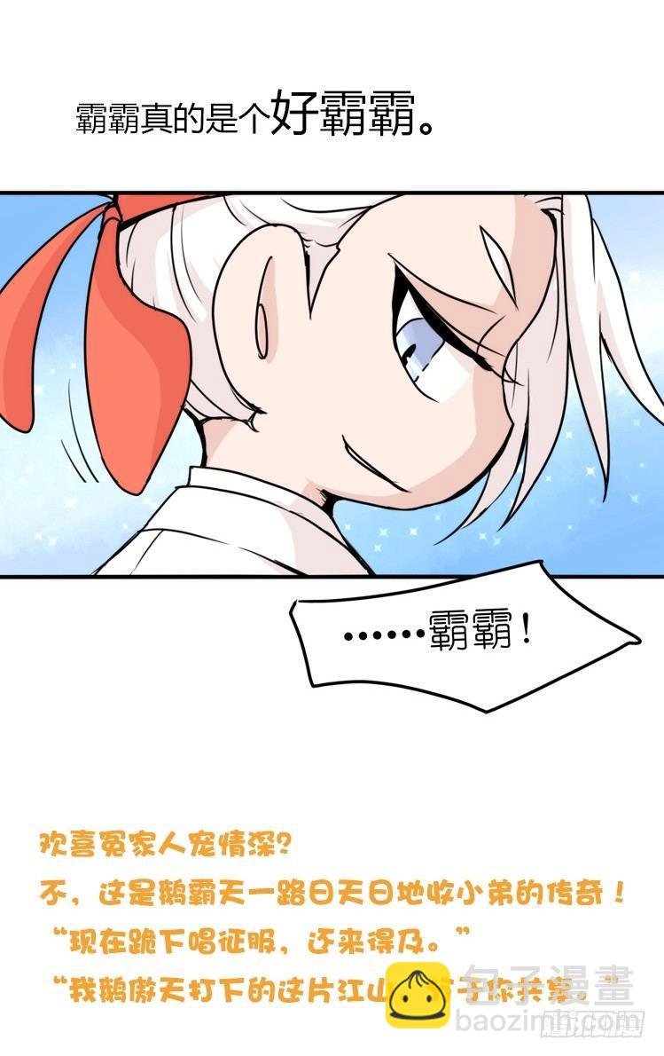 家有鹅霸：就是这样的霸霸！