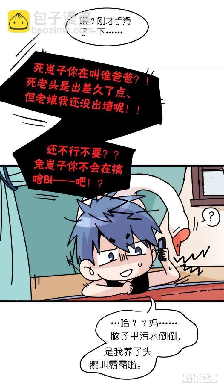 家有鹅霸：信霸霸，得……