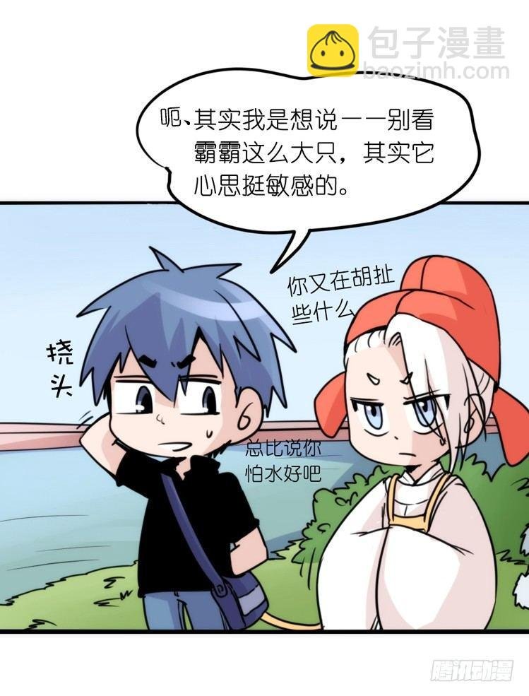 家有鹅霸：真霸霸，先包个塘