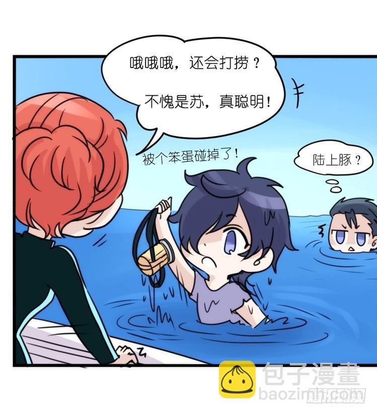 海中精灵：欢喜冤家？
