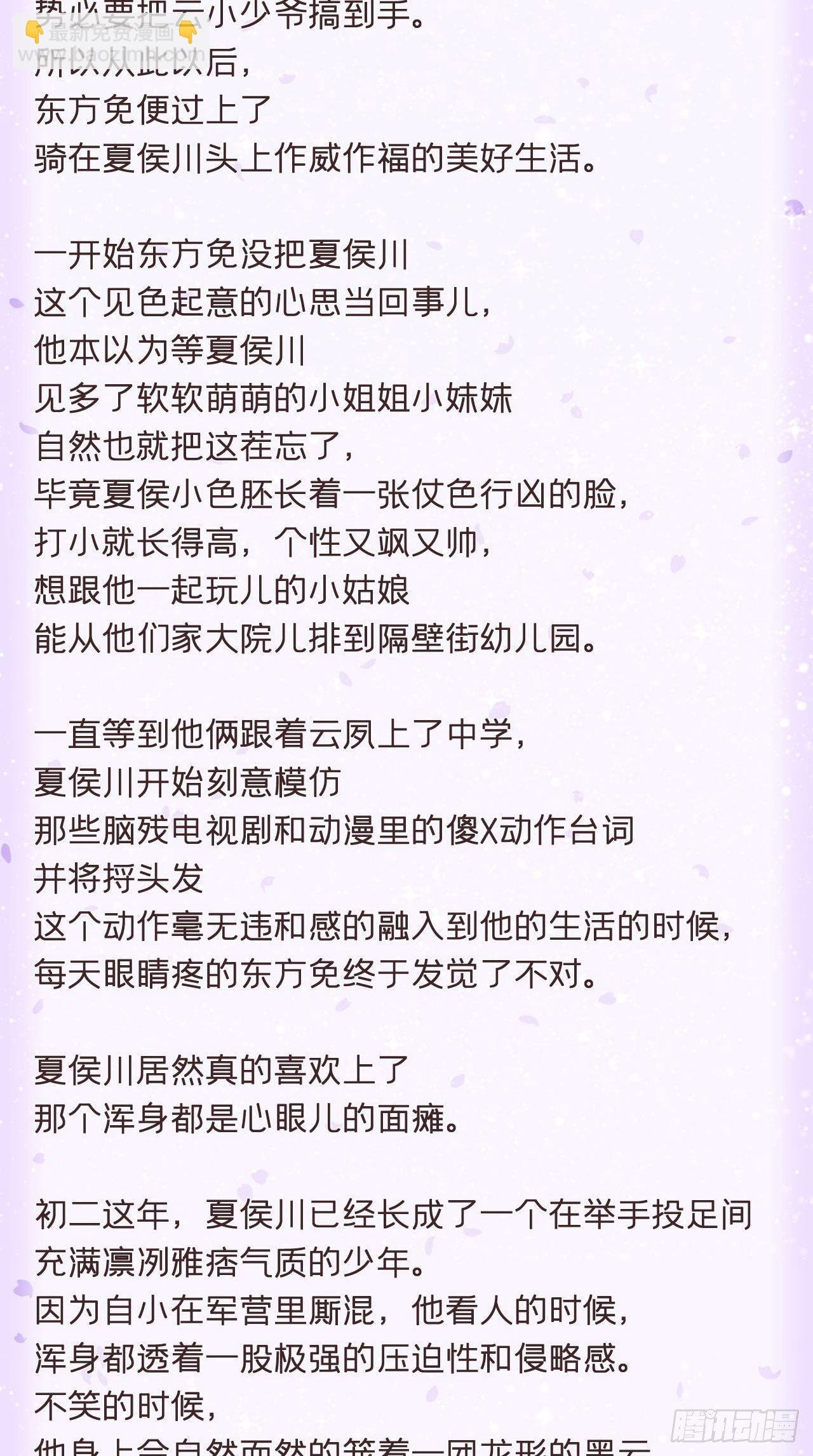 番外 夏侯二傻子的初恋日记