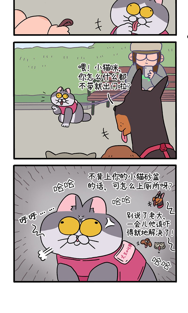 第95话2 遛猫还是遛狗