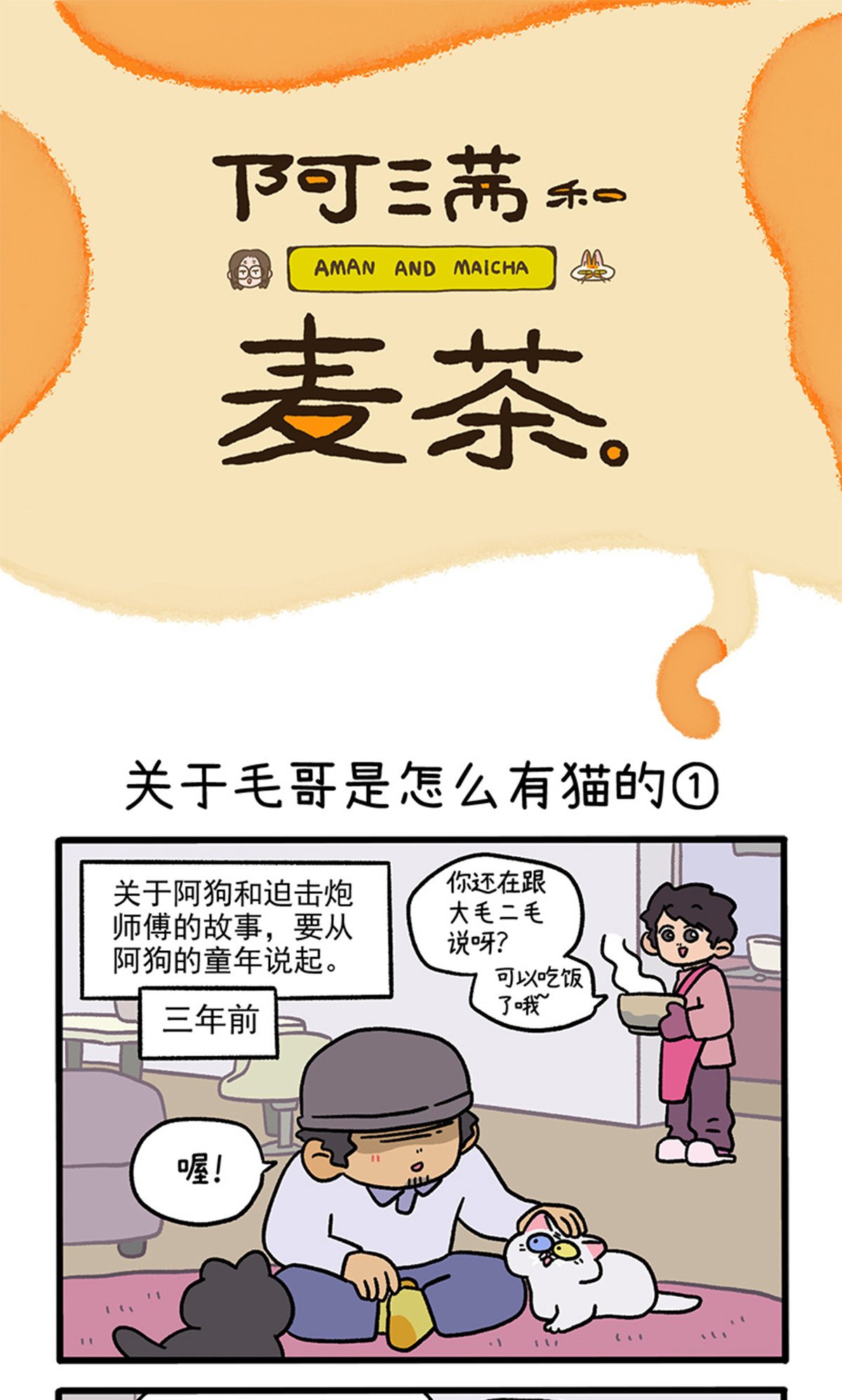 第126话1 关于毛哥是怎么有猫的