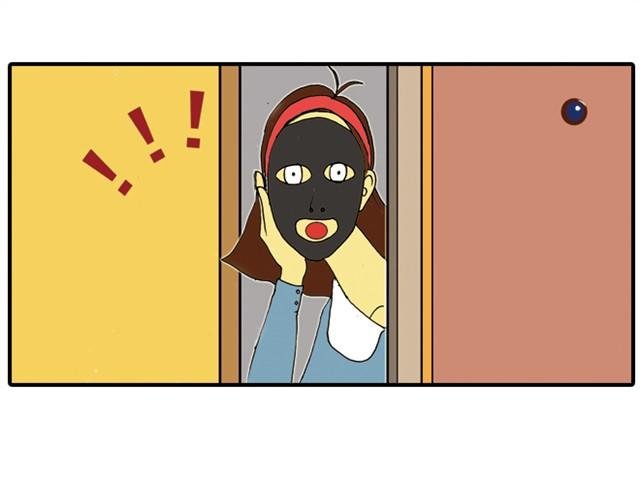 回家拿这么多东西！