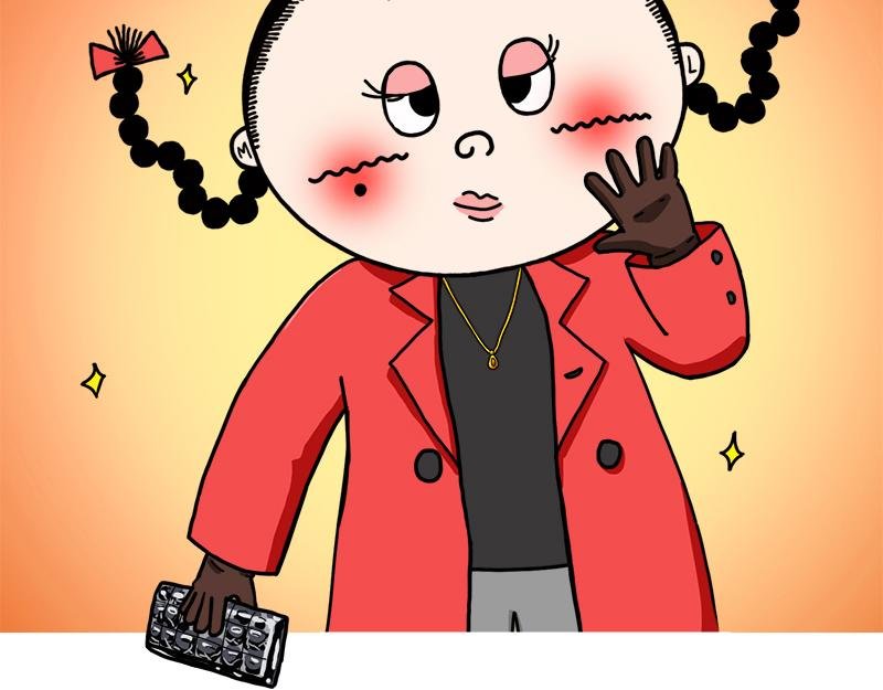 我的妈妈是最棒的。
