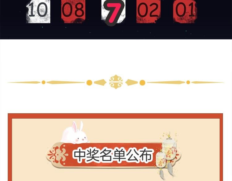 特别篇中奖公布