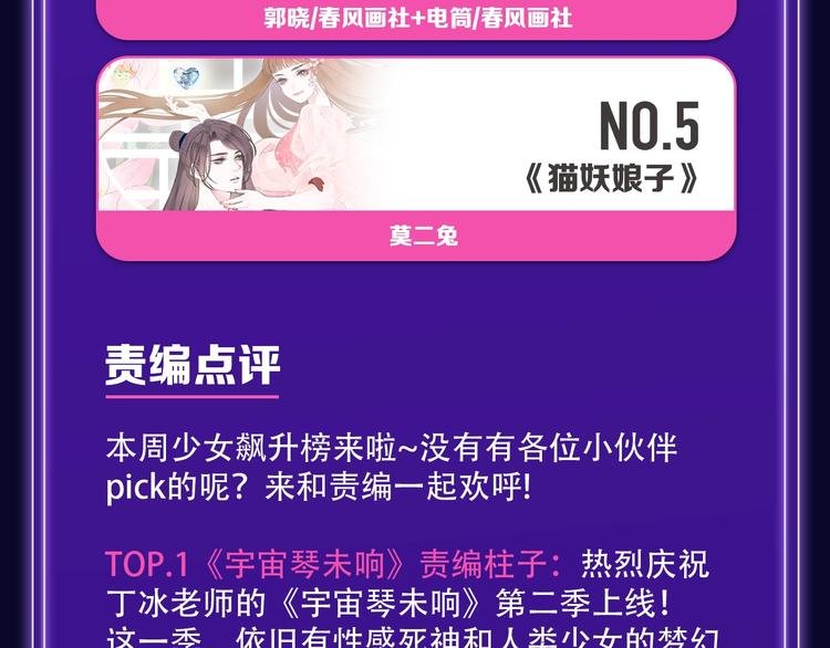 《成也萧河》少女榜NO.1!