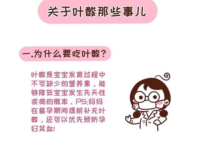 第131话 关于叶酸那些事儿