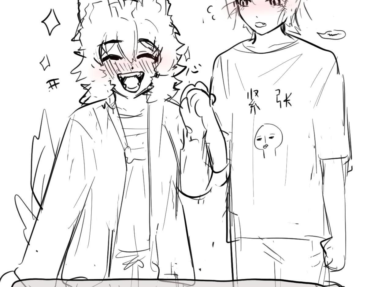 （漫画是纯想一出画一出的）