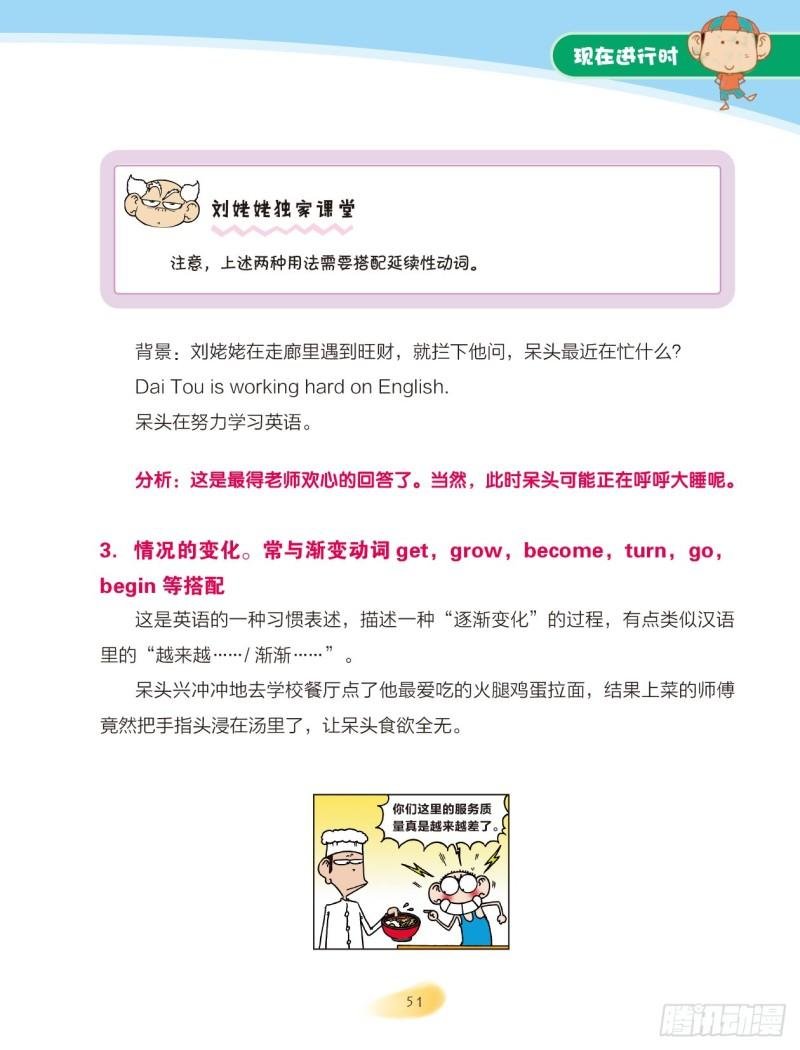 72 现在进行时（1）