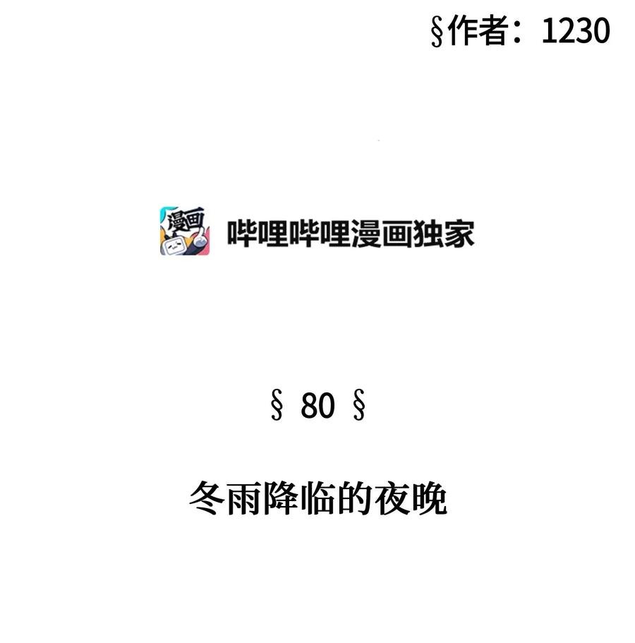 80 冬雨降临的夜晚