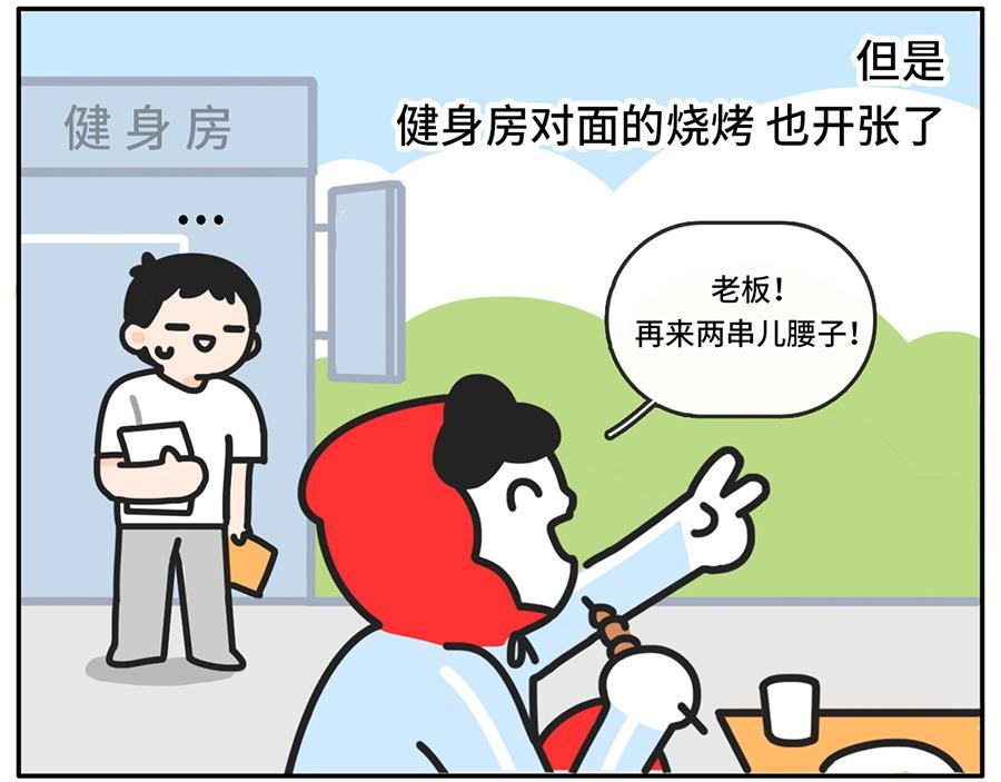 吃货阻挠自己健身的一万种理由