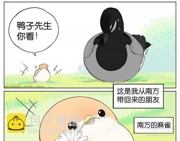 南方的麻雀和北方的麻雀。