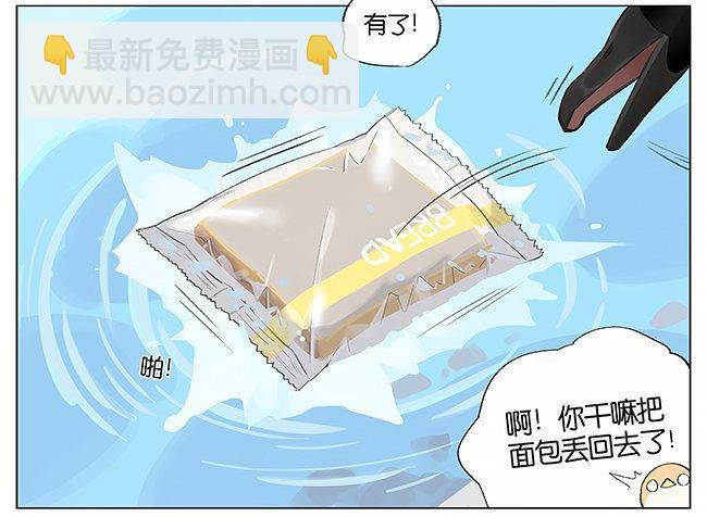 游泳。