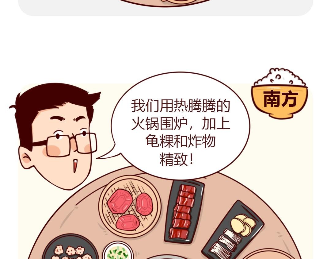 南方人和北方人过年又吵起来了