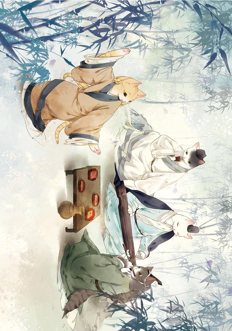 画猫·归汉：1、生活